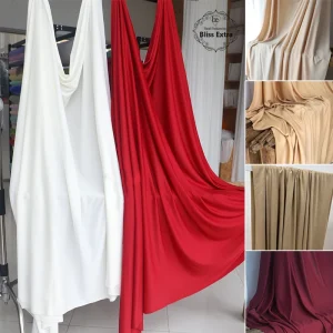 Tissu tricoté Extra large, Jersey doux et extensible, matériel de draperie pour rideaux, décoration de salle, couture de vêtements, artisanat et arrière-plan de bricolage