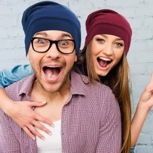 Chapeau de sommeil avec couvre-tête souple pour hommes et femmes, utilisez pour les cheveux sans friction, tenue de nuit sous Hijab Chapeau de sommeil avec couvre-tête souple pour hommes et femmes, utilisez pour les cheveux sans friction, tenue de nuit sous Hijab