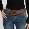 Sac à la mode pour femmes, boucle enveloppée, sangle décorative en PU, large ceinture exquise pour femmes