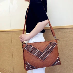 Sacs à main Design de luxe mode femmes enveloppe pochette Rivet fête pochettes de soirée pour dames sac à bandoulière sac à main et sac à main