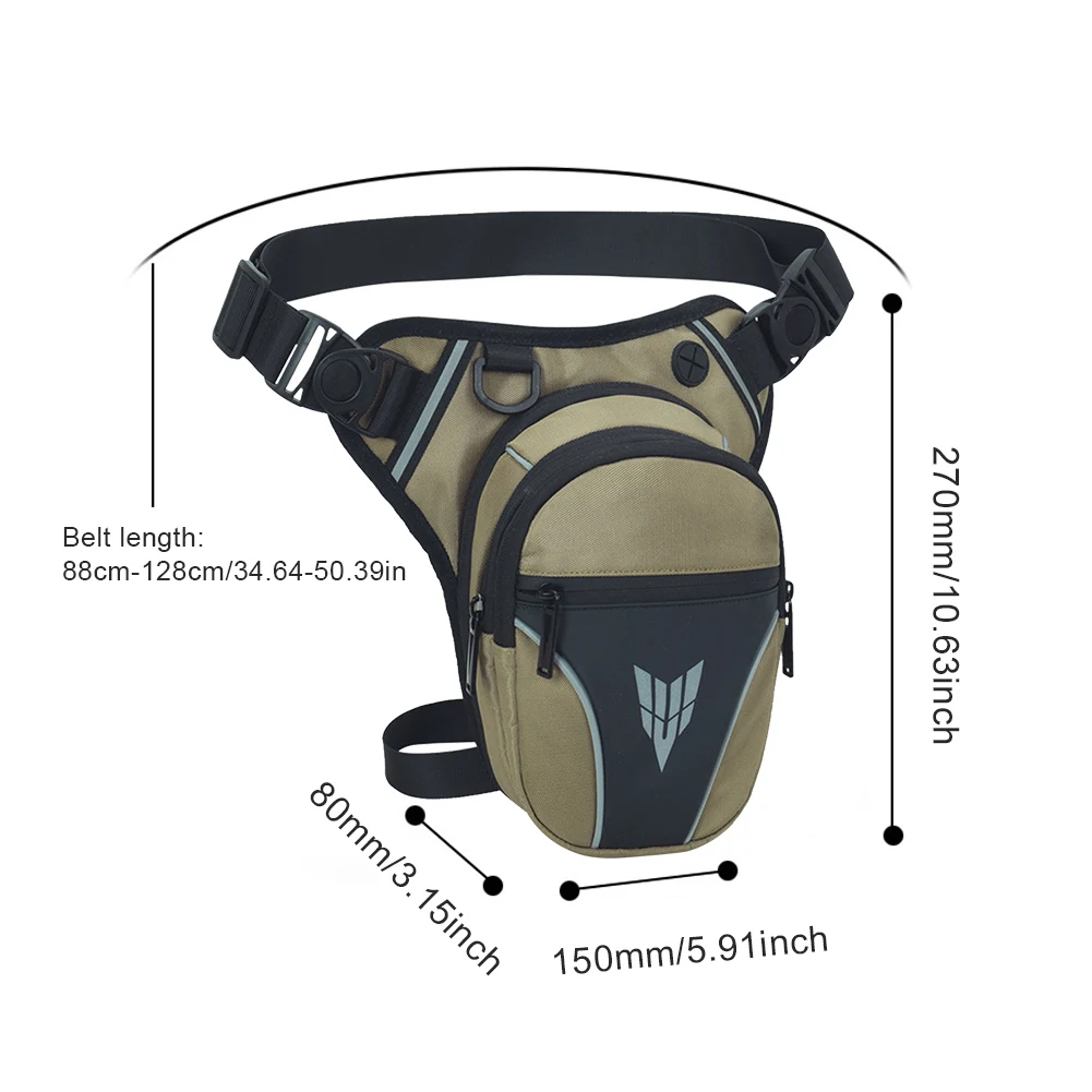 sac banane multifonctionnel pour hommes, ceinture d'équitation, sac de cuisse de vélo de course, sac de taille de hanche de moto, sports de plein air, multi poches