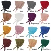 turban musulman modal doux pour femme, casquettes hijab intérieures, bonnet sous écharpe islamique, chapeaux indiens, enveloppement de sauna féminin, nouveau