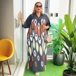 Abayas pour femmes dubaï luxe 2025 Robe de mode musulmane africaine Caftan Marocain robes de soirée Boubou Robe Djellaba Femme