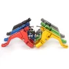 levier d'embrayage de cascade court cnc 2024, ensemble de perche, guidon de 7/8 pouces 22mm adapté aux accessoires de moto de sport de rue de dirt pit bike