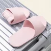 eva pantoufles pratiques faciles à plier pantoufles d'intérieur de voyage pantoufles décontractées légères et confortables