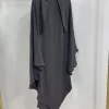 eid musulman long khimar prière hijab pour les femmes ramadan enveloppement aérien prière écharpe islamique dubaï saoudien niqab foulard 2024
