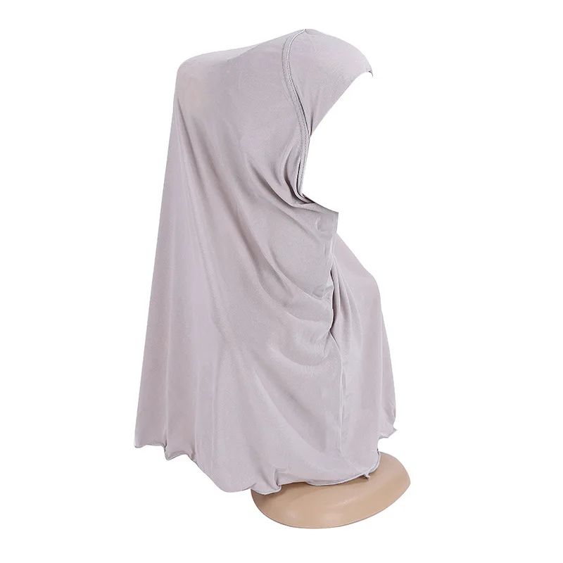 musulman enfants filles hijab une pièce amira 7 12 ans foulard enveloppement turban tirer prêt à porter niqab islamique foulard chapeau