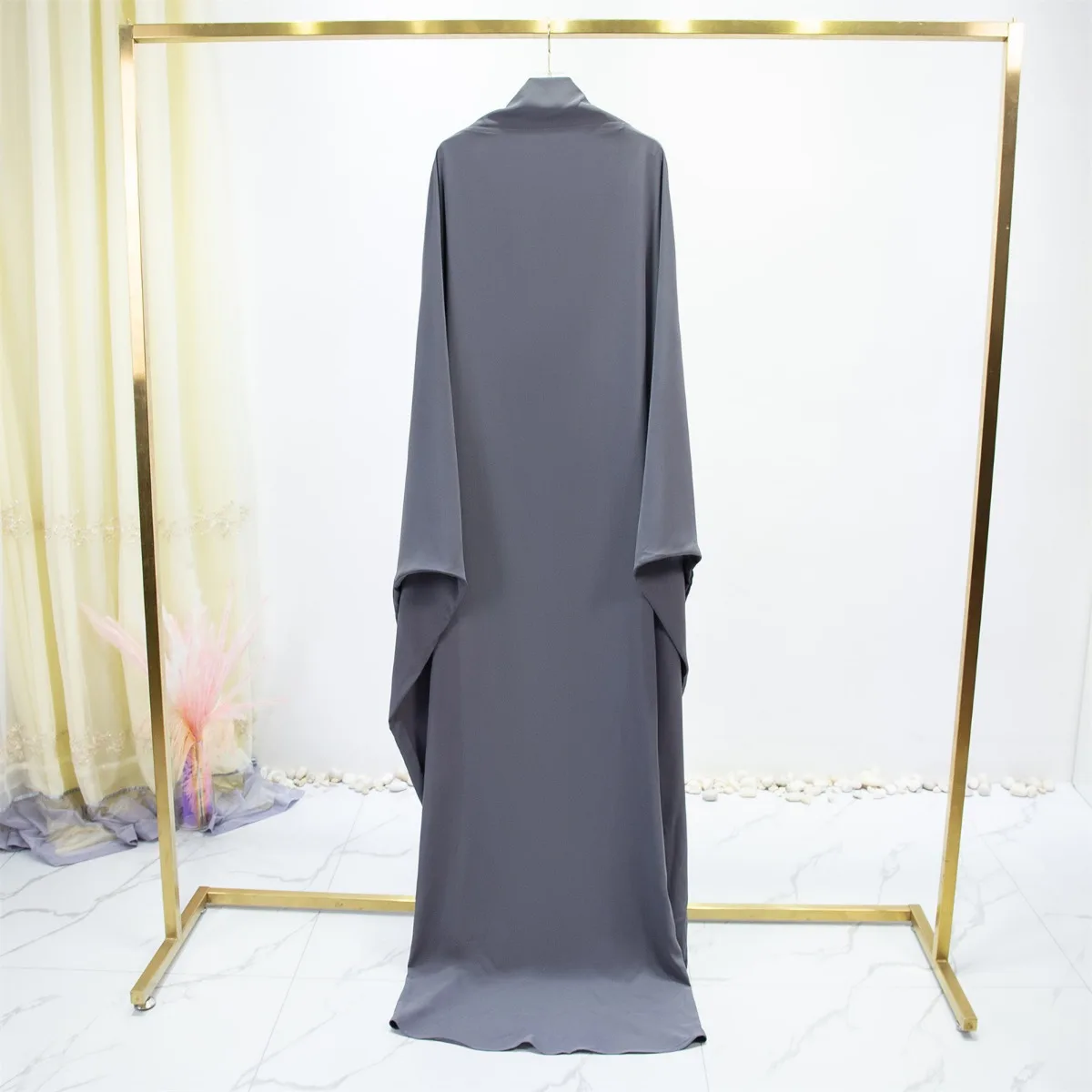 abaya – robe traditionnelle arabe à manches chauve souris pour femmes, ample, maxi, musulmane, jilbabs