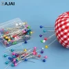 eajai épingles à coudre boule de verre épingles à quilting bricolage tête perle broche point aiguilles à tricoter bricolage broderie couture outils de positionnement