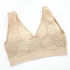 soutien gorge de sport respirant pour femmes, absorbant la sueur, coussinet antichoc, haut de sport, athlétisme, gymnastique, course à pied, fitness
