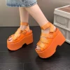 2025 sandales de mode pour femmes, pantoufles, sandales à plateforme, sandales compensées, sandales à plateforme