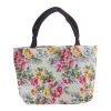 sac à main en toile imprimé rose pour femme, sac de voyage portable pour femme, mode décontractée, printemps, automne, nouveau, 2024