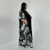 une pièce nouvelle tendance brillant et scintillant femmes islam abaya cardigan vêtements d'extérieur manteau long tenue de fête élégante dubaï kimono abaya robe