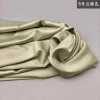 tissu satin haute densité 256 au mètre pour vêtements, robes, hanfu, bricolage, grille de fond de couture, lisse, doux, blanc, noir, bleu