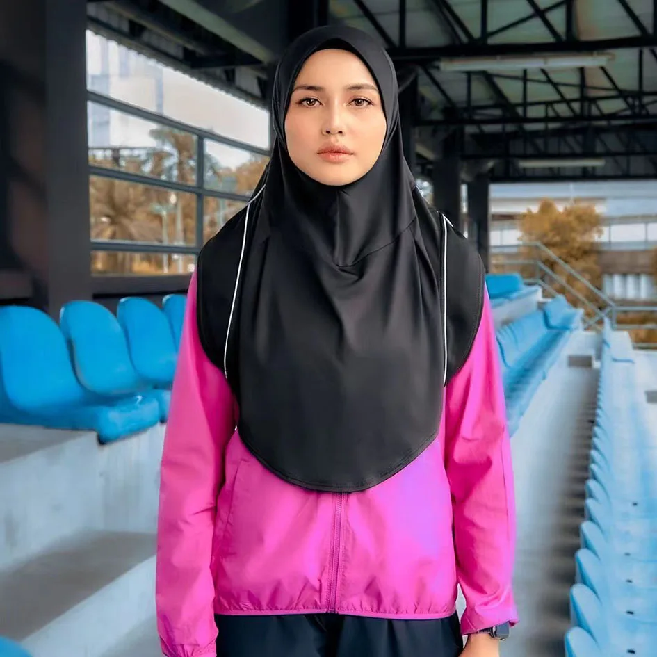 chapeau turban instantané de sport musulman, hijabs intérieurs pour femmes, pour la natation, bandana islamique, couvre chef féminin