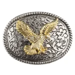 Ceinture Golden Eagle avec motifs rétro, structure exquise, artisanat d&rsquo;instituts