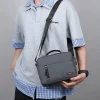 nouveau sac pour hommes à la mode sac à bandoulière simple pour les voyages d'affaires, sac à main de banlieue polyvalent