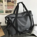 Sac de voyage à main, sac de sport et de fitness de grande capacité, sac de rangement léger pour bagages, sac de voyage à bandoulière à une épaule