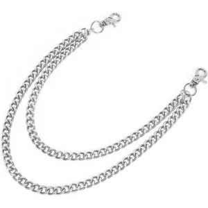 Une ceinture à chaîne en métal de style hip-hop punk rock vintage – Unisexe, réglable, un accessoire de mode polyvalent, un accessoire hip-hop.