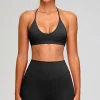 soutien gorge de sport respirant pour femme, haut de fitness, soutien gorge push up, dos nu, sous vêtements de yoga, course à pied, entraînement, vêtements de sport