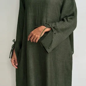 Abaya musulman femmes Robe solide arc Jalabiya Eid 2025 Ramadan marocain Islam robes Largos arabe longue Robe dubaï Abayas caftan