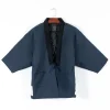 hanten kimono à imprimé koi de style japonais pour hommes, manteau matelassé, cardigan de pyjama, garder au chaud, samouraï, vêtements asiatiques, vestes, entremihaori