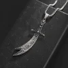 collier épée islamique pour hommes et femmes, collier projecan, bijoux musulmans, imam, ali zulfiqar, shia