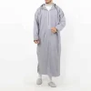 abaya robe à capuche style ethnique pour homme musulman, vêtement arabe islamique, chemise décontractée, thobe jubba, dubaï