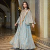 abaya musulman d'inspiration marocaine exquise avec détails de franges de broderie dorée complexe pour les célébrations formelles du moyen orient