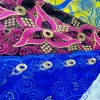 en vente 2025 nouveau foulard hijab en filet africain pour femmes musulmanes africain dubaï islam foulard broderie châles voile