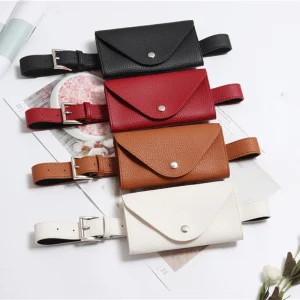 Sac banane en cuir PU vintage pour femme, sacs de messager, ceinture féminine, poudres de téléphone, petit sac de poitrine, nouveau