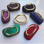 Marque Z pochette poignée en métal Design luxe soirée rouge à lèvres sac boîte ronde chaîne sac élégant femme épaule sacs de messager