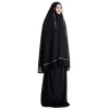 femmes musulmanes burqa robe deux pièces costume ethnique dame hijab abaya costume ramadan eid prière vêtement