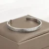 ayatul kursi bracelet titane acier bracelet islamique musulman calligraphie dieu arabe messager bijoux