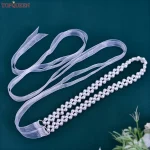 TOPQUEEN vente en gros ceinture de mariée de luxe robe de mariée ceintures de mariée perle ceinture robe de demoiselle d&rsquo;honneur ceinture femme robes formelles ceinture S34