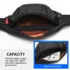 sac de taille multifonctionnel géorgien pour hommes et femmes, sac de ceinture pour hommes, sac banane de voyage en plein air, poudres de ceinture pour hommes, mode masculine