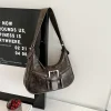 Sacs à bandoulière en cuir PU pour femmes, Design de ceinture rétro, petit sac à bandoulière Vintage sous les bras, sacs à main à la mode, Y2K, 2024