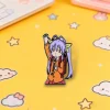 non non biyori renge miyauchi émail broche mignon fille personnage de dessin animé broche anime périphérie badge fans collection broche décorative