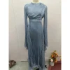 jalabiya abaya musulmane pour femmes, robe de soirée plissée, robe longue éducative, ramadan abayas, caftan arabe, maroc, dubaï, islam