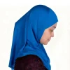 amira – foulard hijab pratique pour filles et enfants musulmans, 1 pièce, écharpe instantanée, couvre chef confortable islamique pour 2 à 6 ans