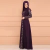 robe longue musulmane pour femmes, abaya arabe marocaine, imprimé ramadan, dubaï, turquie, islam, kaftan, 2022