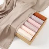 Écharpe hijab pour femme musulmane, châle scintillant, enveloppes sulf, bande de sauna, turban pur, nouvelle collection