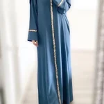 Robe musulmane élégante pour femmes Ramadan Jalabiya fête robes longues Abaya longue Robe maroc dubaï Abayas caftan Islam robes