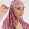 dernière tendance hijab bande accessoires hijab auvent shaper bande double face écharpe bandes pour femmes musulmanes hijab bande