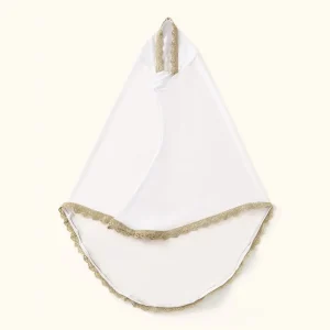 Élégant brodé dentelle Style ethnique écharpe longue mince Hijabs châle Bandana malaisien Hijab écharpe femme