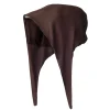 3 couleurs nouveau réglable satin musulman sous écharpe casquette satin doublé modal sous embouts protéger les cheveux double couches intérieur hijab