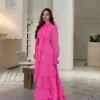 abaya musulmane modeste pour femmes, robes de soirée jalabiya, robe longue arabe, ramadan eid maroc, dubaï, kaftan abayas, 2024