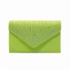 pochette enveloppe scintillante brillante pour femme, sac à main de mariage, sac quebag, élégant et à la mode, fête