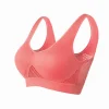 Soutien-gorge de Sport respirant haut Fitness femmes brassière amovible rembourré soutien-gorge de Sport course gymnase sans couture Push Up soutiens-gorge
