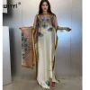 winyi robe traditionnelle africaine musulmane pour femme abaya dubaï caftan de luxe robe de soirée élégante robe maxi longueur couvertures de plage